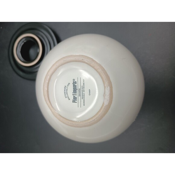 Pier 1 Sahara Creamer Sugar Bowl With Lid Round - Picture 4 of 7